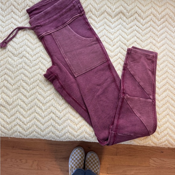 free people movement Pants - FP Movement by Free People Mauve Joggers